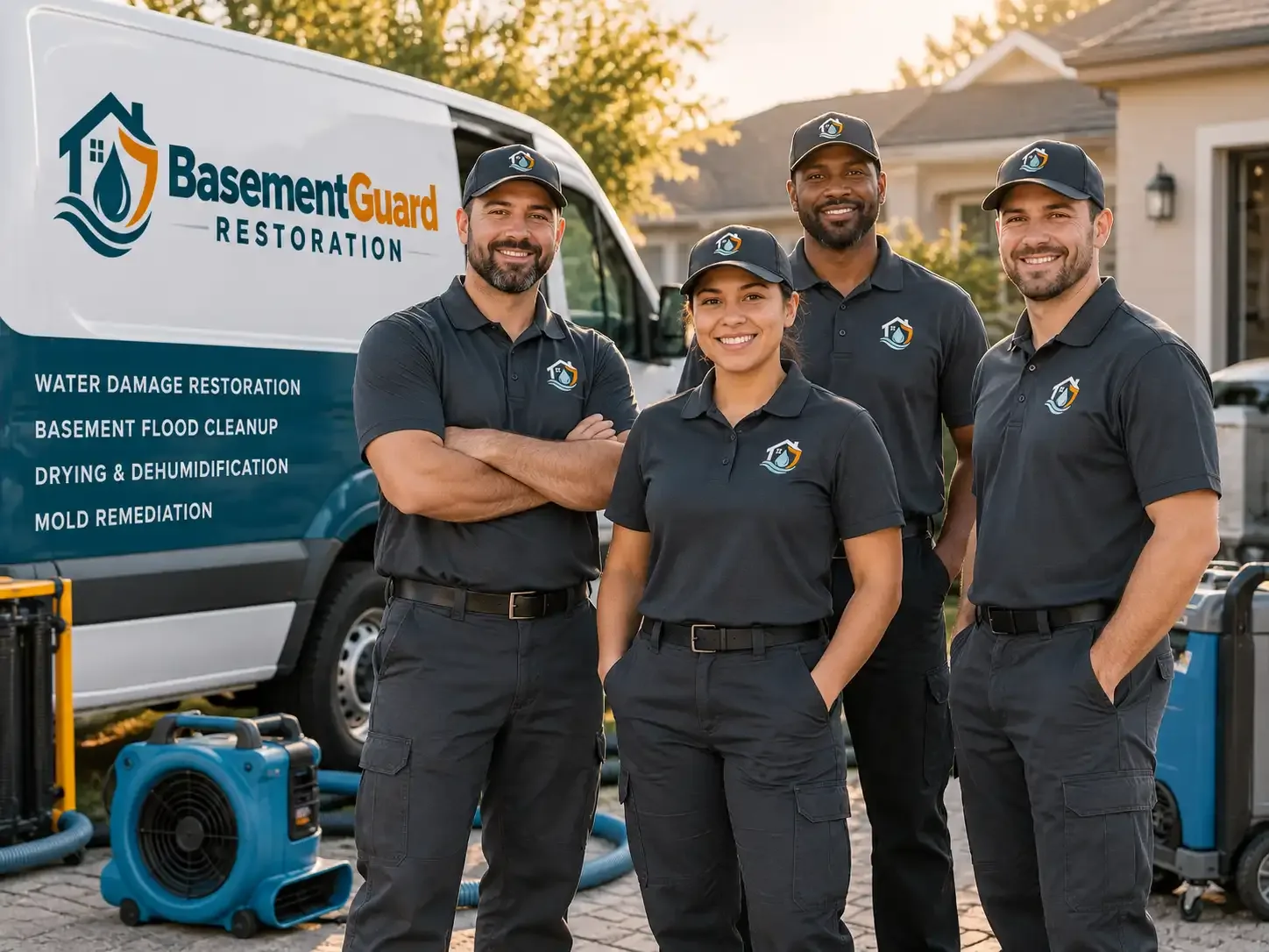 Basement Water Damage Restoration company in Lampe, MO